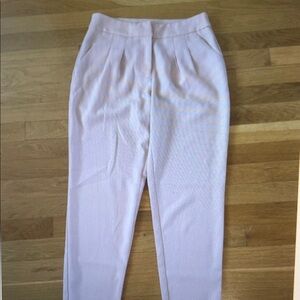 High-Waist Pink Women’s Trousers